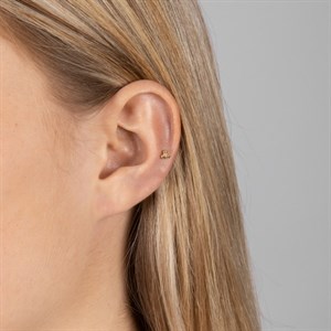 Piercing smykker - Pierce52, 14 kt. Guld Labret-piercing med 3 kugler